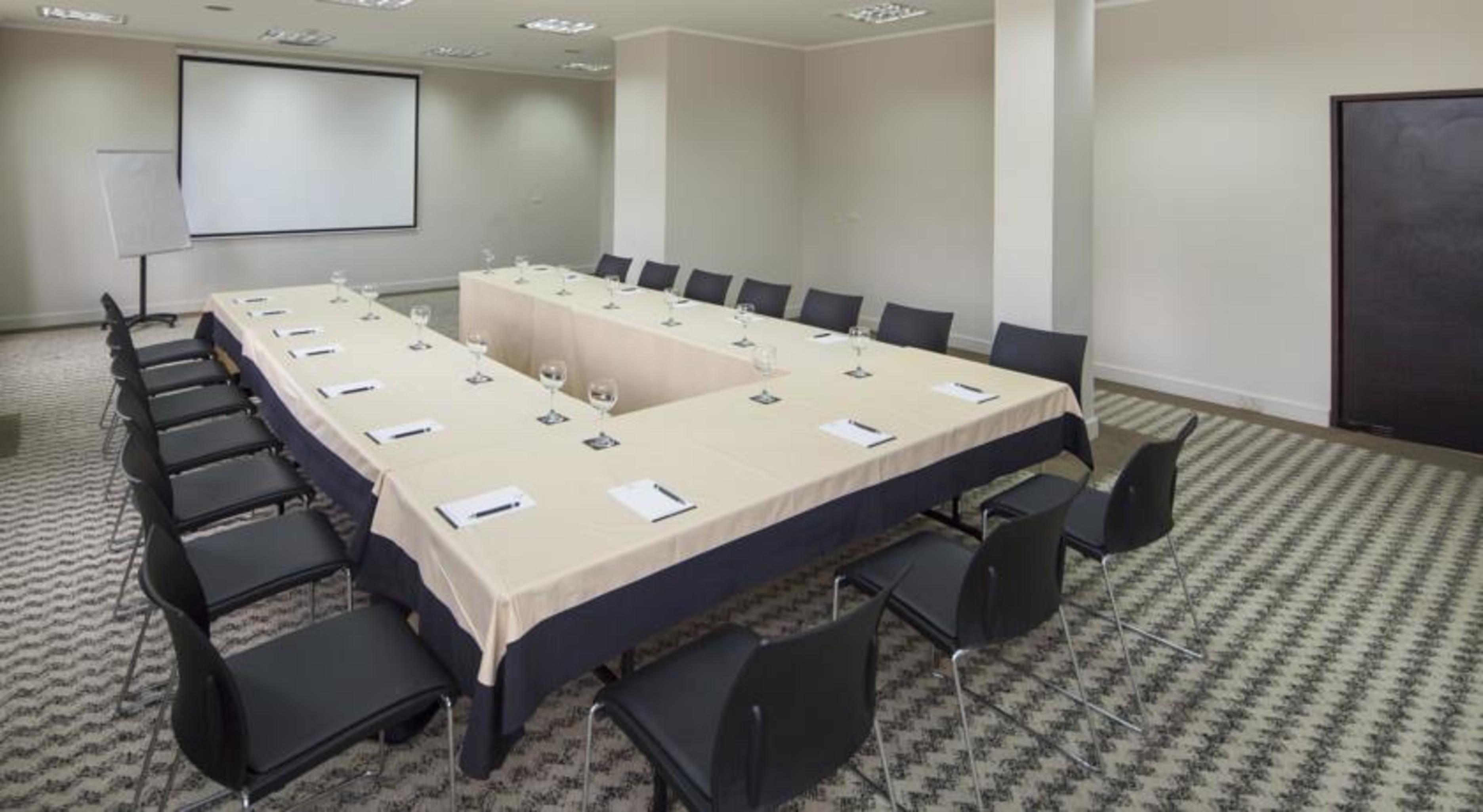 Movich Hotel Las Lomas Rionegro Kültér fotó A meeting room at the hotel